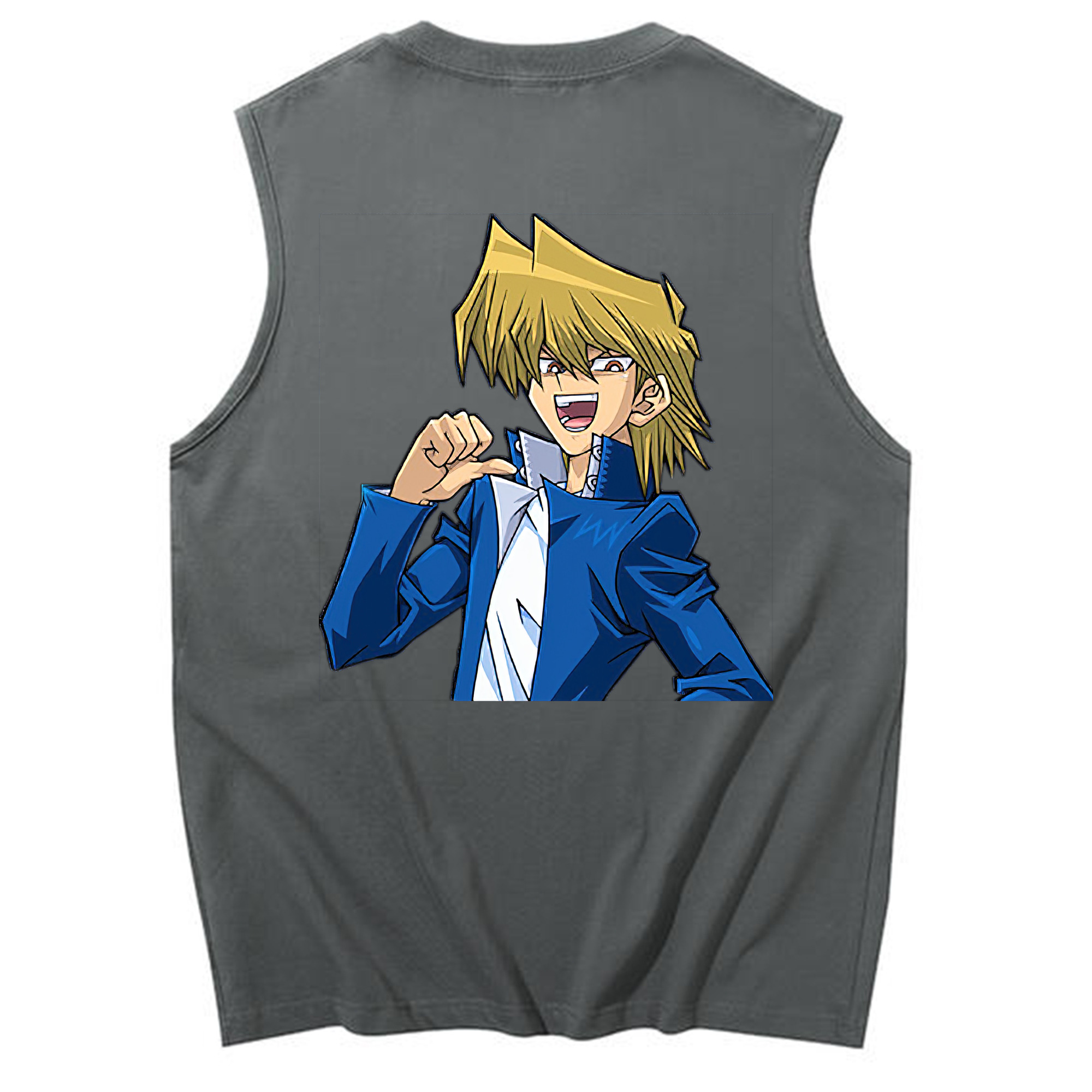 （画像用） 遊☆戯☆王 Yu-Gi-Oh! コットン100％タンクトップ（背面プリント）